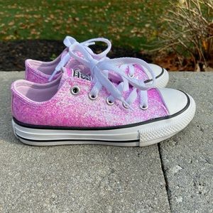 Purple sparkle Converse Chuck Taylor All Stars